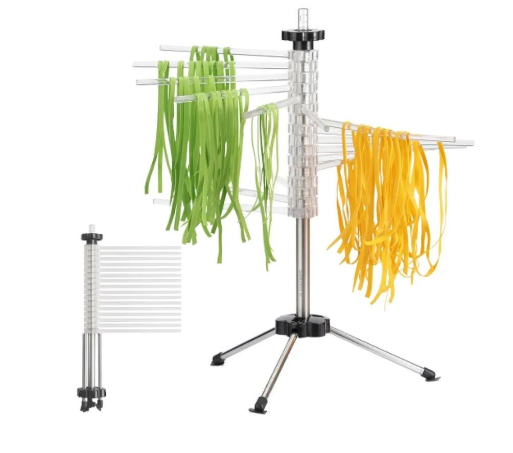 سلام عليكم 
ستاند تجفيف المعكرونة السباكتي 
والشعرية لاصحاب المطابخ والمطاعم وربة المنزل 
كامل الملحقات 
ستانليس ستيل مع رفوف رفيعة للتجفيف بلاستيكية 16 رف
يتحمل 2كيلو 
القاعدة مانعة للتزحلق
سهل الاستخدام والطي والتنظيف 
امزون اوربي
المواصفات وطريقة الاستخدام  
مذكورة بالصور 
السعر 15 الف 
متوفر توصيل لجميع المحافظات


**إذا كنت صاحب هذا الإعلان وتريد حذفه لأي سبب، رجاءا أرسل رسالة إلى الدعم الفني**