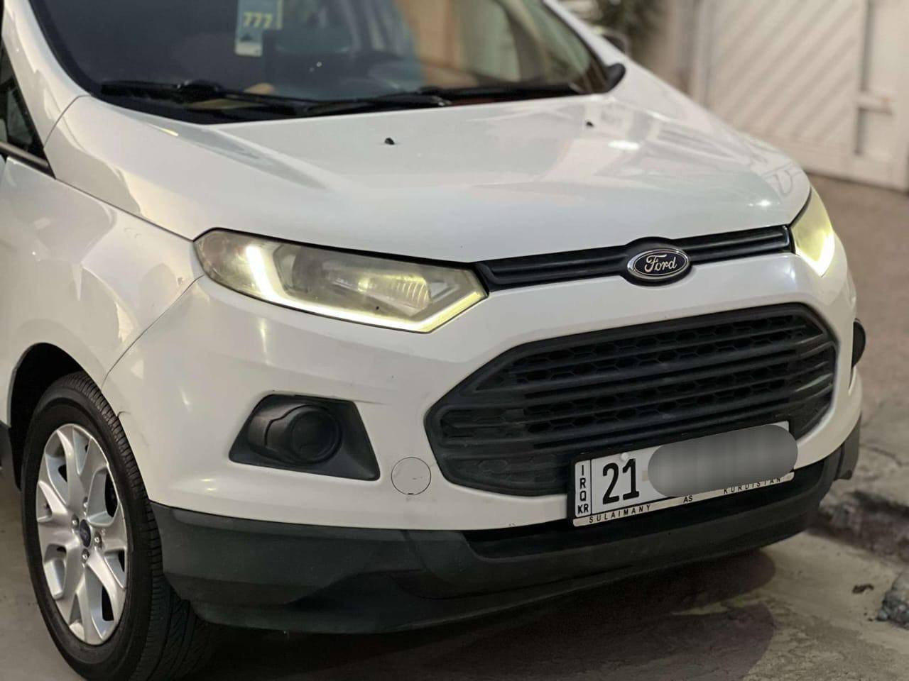 Ford Eco sport 2017
٨٩ هەزار ڕۆشتووە 
سۆنەرەکەیم داناوە 
گێر و مەکینە و کارەبایی بەشەرت
ڕەقەم سلێمانی/ سەنەوی تازەیە تا ٢٠٣٠ بەناوی خۆمەوەیە
نرخی ٩٠ معامەلەیەکی کەم
ژمارەی خاوەنی: ***********
واتس اپ - فایبەر - تیلیگرام
 سلێمانی
تکایە تەلەفون بۆ خاوەنی بکەن

فورد ايكو سبورت ٢٠١٧
٨٩ الف ماشية
السونار موجود باصورة 
كير و محرك و كهربائيات كلش بشرط
رقم السليمانية / سنوية جديدة حتى ٢٠٣٠ باسمي
سعر ٩٠ و بيها مجال بسيطه
رقم صاحب السيارة : ***********
واتس اب - فايبر - تلجرام
 السيارة باسليمانية
رجاءً الاتصال بصاحب السيارة
