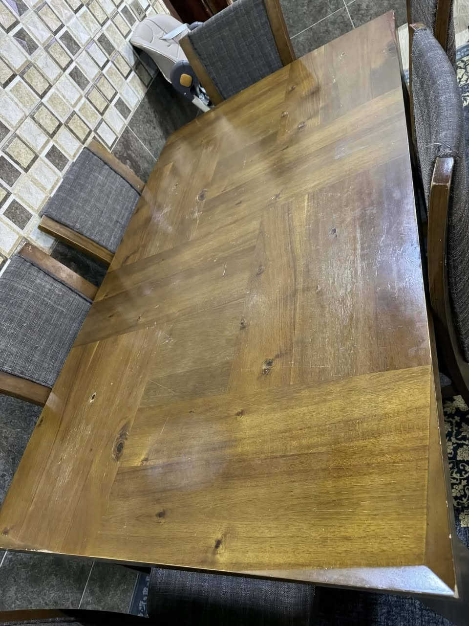 ميز طعام و٦ كراسي كلش نظيف تركي ٣٥٠ الف اربيل


**إذا كنت صاحب هذا الإعلان وتريد حذفه لأي سبب، رجاءا أرسل رسالة إلى الدعم الفني**