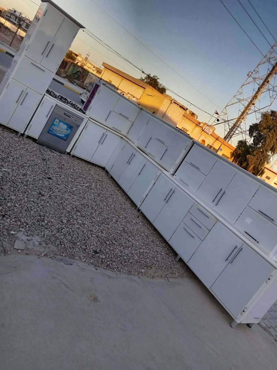 مطبخ كامل 6أمتار مع طباخ وغساله مواعين مجمع باسم الحجي 
شارع الدوائر
واسط/العزيزيه للبيع نضافه فول  مستخدم  استعمال قليل  اخو جديد  على بركه الله تم افتتاح موقع جديد  واسط عزيزيه شارع المحكمة مقابل الإطفاء ☆ الدفاع المدني☆ للاستفسار خاص او الاتصال***********
************يتوفر واتساب وتليكرام تعالو وبيكم خير ودللو اسعار مناسبه
