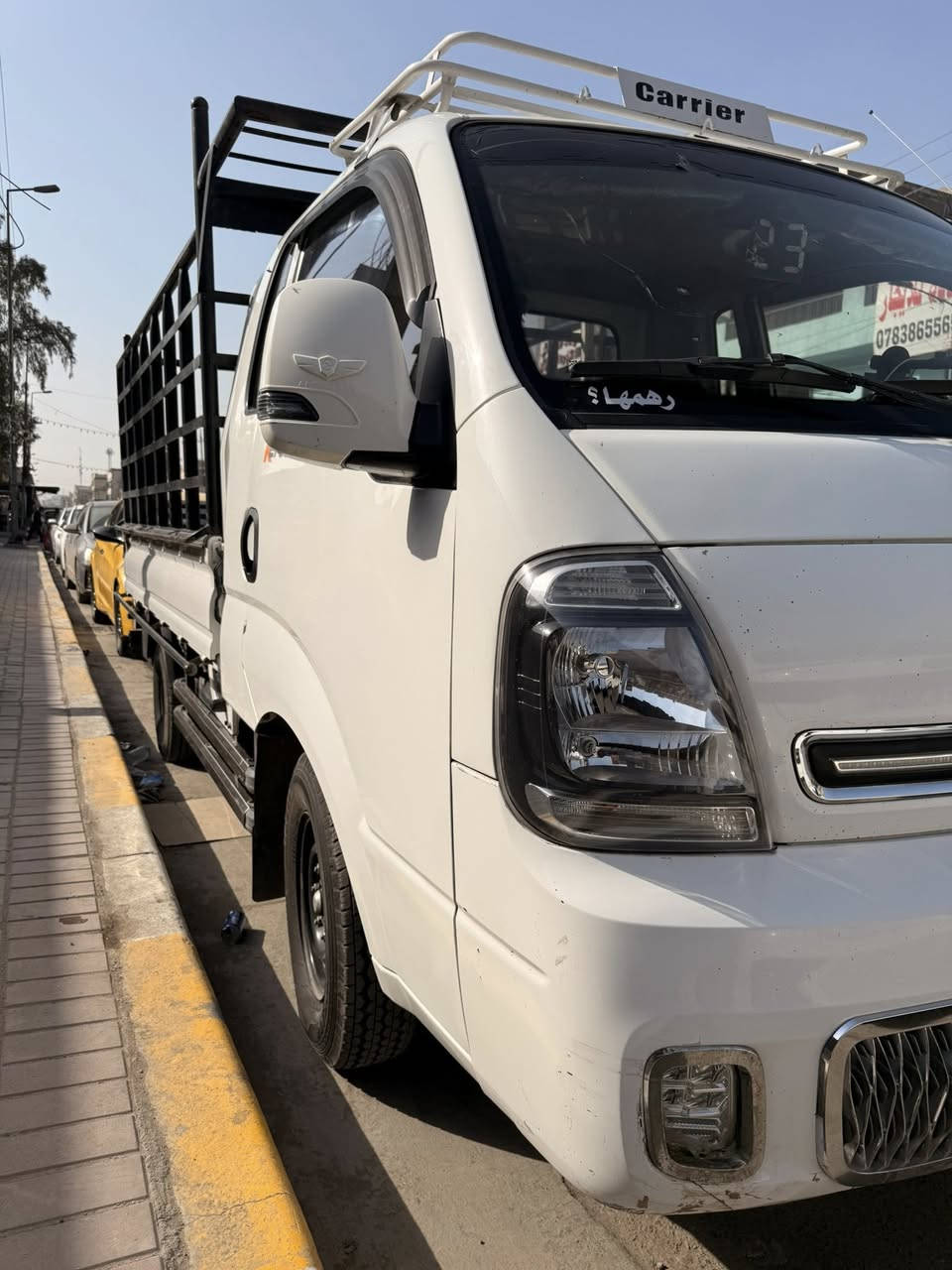 سلام عليكم كياموديل  ٢٠٢٣كامله مابيها اي نقص تشغل وتتوكل للرزق محجرها دوشمه تغليف سياره مشروع وطني بغداد باسمي ماشيه١١٠ كيلو متر مكفوله عدا البنيد مبدل البنيد القديم موجود يتصلح انطيك البنيد وياها سعر ١٤٥ بيها مجال حك الجيه ***********  مكلف بلنشر اتصل وتدلل مكان بغداد حي الجامعه
