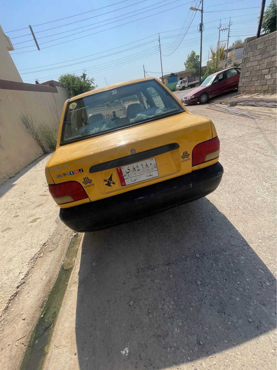 سایپا مۆدێل ٢٠١٣ مشروع وەطەنی بەشەرتی وەکالە و بەناو کردن ، سەنەوی نوێیە ، کۆبۆنی بەنزینی هەیە ، بەنزین و غازە سیستەمی تورکی ، گێر و مەکینەی بەشەرت ، کارەبایاتی مەزبوتە و هەمووی ئیش دەکات چوار تایەی لۆکی لەسەرە نرخی ٢٥ وەرەقە و مەجال
شوێن هەولێر 
ژمارە مۆبایل *********** أربيل, العراق
