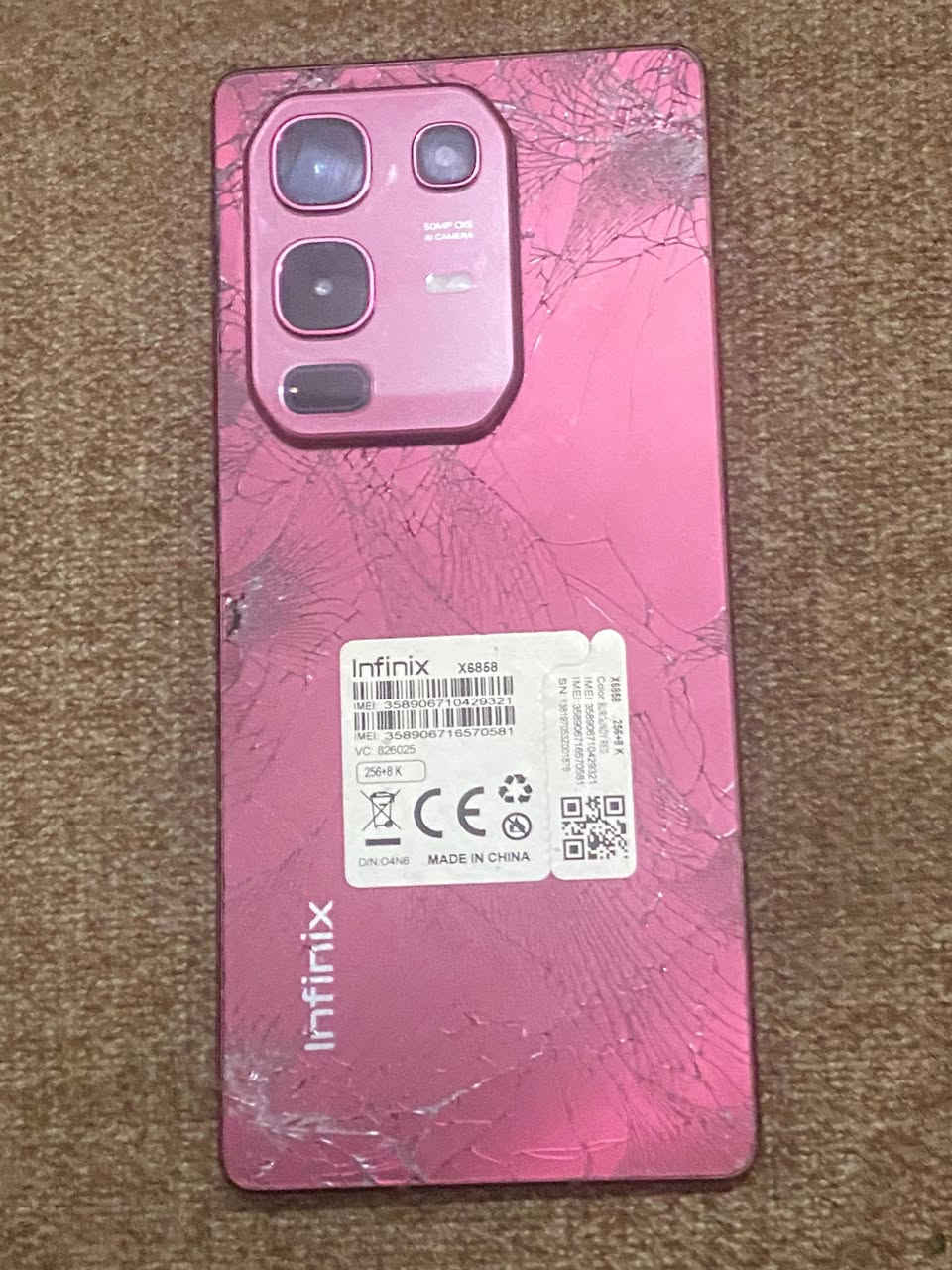 السلام عليكم / موبايل انفنكس نوت 50 برو 5g اخوان وكع مني او هيج صار بي الشاشه اشكل
ذاكره 256 عشوائيه 12+12
مشغل بوبجي 120 فريم
سعر 130 او بي مجال 
مكاني بغداد زعفرانيه


**إذا كنت صاحب هذا الإعلان وتريد حذفه لأي سبب، رجاءا أرسل رسالة إلى الدعم الفني**