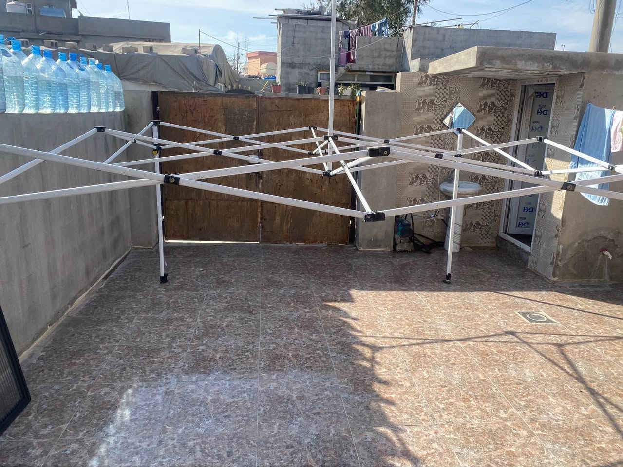 مضله متنقلة قياساتها 
طول : 3 متر
عرض : 3 متر
ارتفاع 2.5 الى 3 متر أربيل, العراق


**إذا كنت صاحب هذا الإعلان وتريد حذفه لأي سبب، رجاءا أرسل رسالة إلى الدعم الفني**