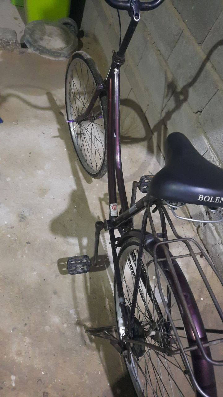 #بايسكل سياحي للبيع
حجمة 24 ~ مداكر كاملة ~ مامصبوغ • بلاد ~ السعر «45» 
لـلتواصل بالخاص على الماسنجر  •


**إذا كنت صاحب هذا الإعلان وتريد حذفه لأي سبب، رجاءا أرسل رسالة إلى الدعم الفني**