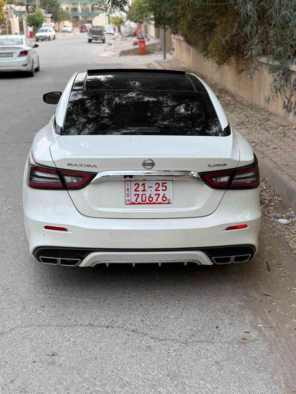 نيسان ماكزيما 
موديل ٢٠٢٣
مواصفات پلاتينيوم 
سيارةكة كاتية كاتي نةشكاوة
٣ بارجة بوياغة بونيت و دو جاملغ پيش 
ايرباك سوكان تةقيوة سيستةم كراوة 
٤٥ هةزار روشتوة 
سعر ١٦٦$
موبايل 
***********
*********** كركوك, العراق
