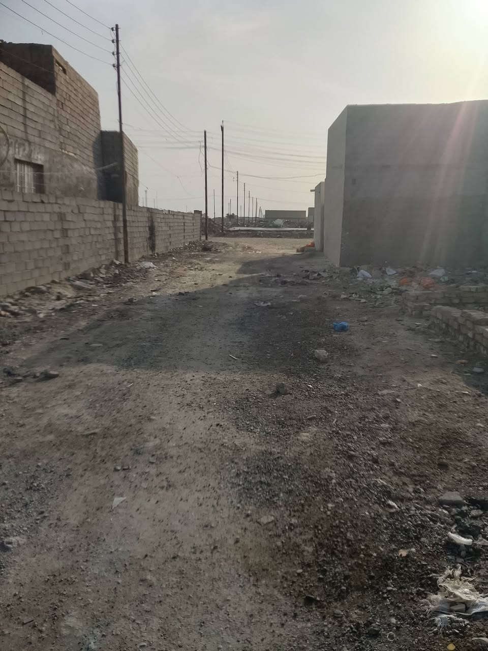 قطعه ارض للبيع في مدينه الصدر رشاد قرب قاعده مساحة 112متر وجهه 8 نزال 14خدمات ماء مجاري كهرباء مكصوصه فقط عله تبليط تبعد 70متر سعر 8مليون بيه مجال كلش بصيط ***********
