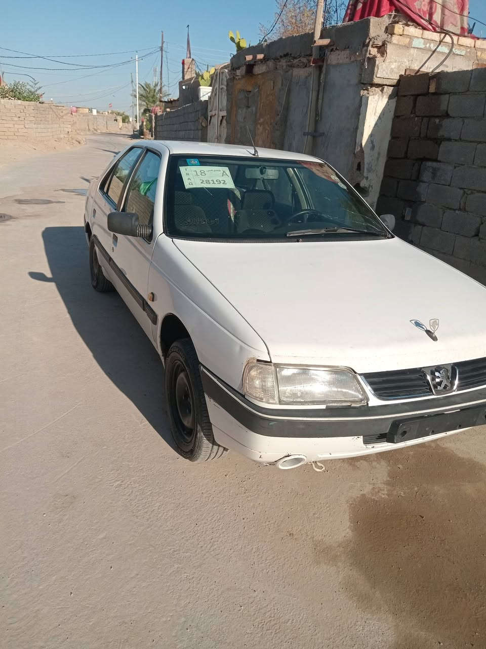 سلام عليكم بيجو٢٠١٢ رقم نكليزي بابل سنويه ٣١ لرقم بعده بلمرور المالك ب الناصريه شطره لتحويل لسعر ٢٦ السياره بلاديه جاهزه ستفسار ***********
