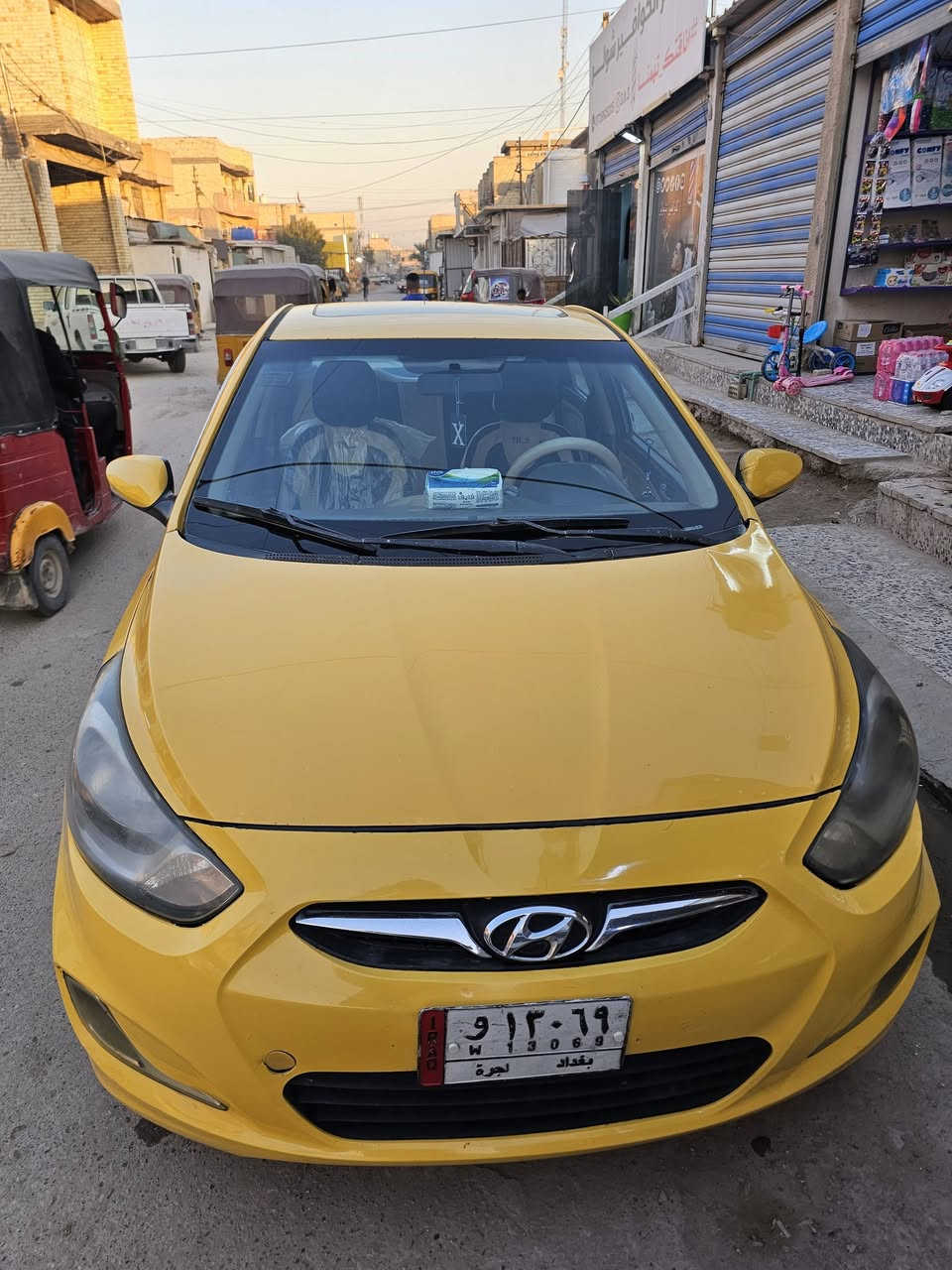 السلام عليكم اكسنت 2013 مكينه 1600 كلشي كدامك السياره والسونار مالتها 
مكاني بغداد الحبيبيه للتواصل واتساب فقط
***********
