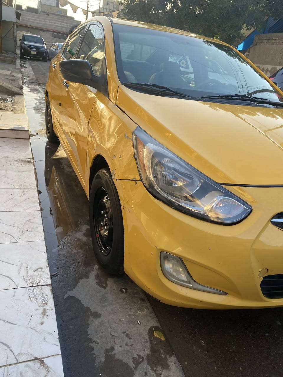 السلام عليكم اكسنت موديل 14سياره منضومه غاز
حادثهه سرقه مرفوق بسونار 

سياره تبريد تدفئه ثلج 

تخم تاير جدد 

كير مكينه خير من الله 

مصفره هيئه غرامات  بغداد انكليزي بسمي 
سعر82وبيها مجال قليل 

مكاني بغداد تقاطع درويش 

الاستفسار ***********
