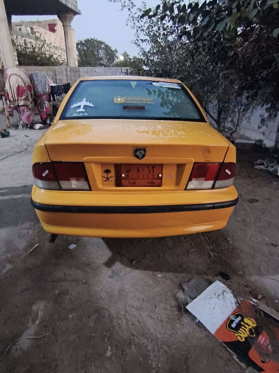 السلام عليكم سمند مديل 12سيارة جاهزة مرشةشة جمالية محرك توا مشتري جديد كلش عنوان بصرة كرمة علي الاستفسار على هاذا الرقم  ***********
