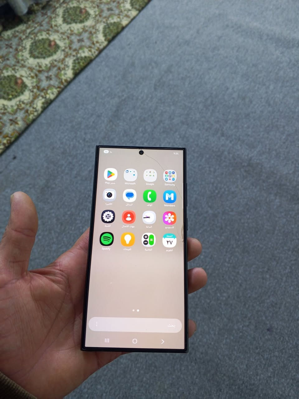 سلام عليكم موبايل الترا موديل 24 مكفول من كلشي جهاز مال بيت نضافه  💯 ب💯 شراي اتصل عليه هذا الرقم مامتواجدين علفيس ***********
