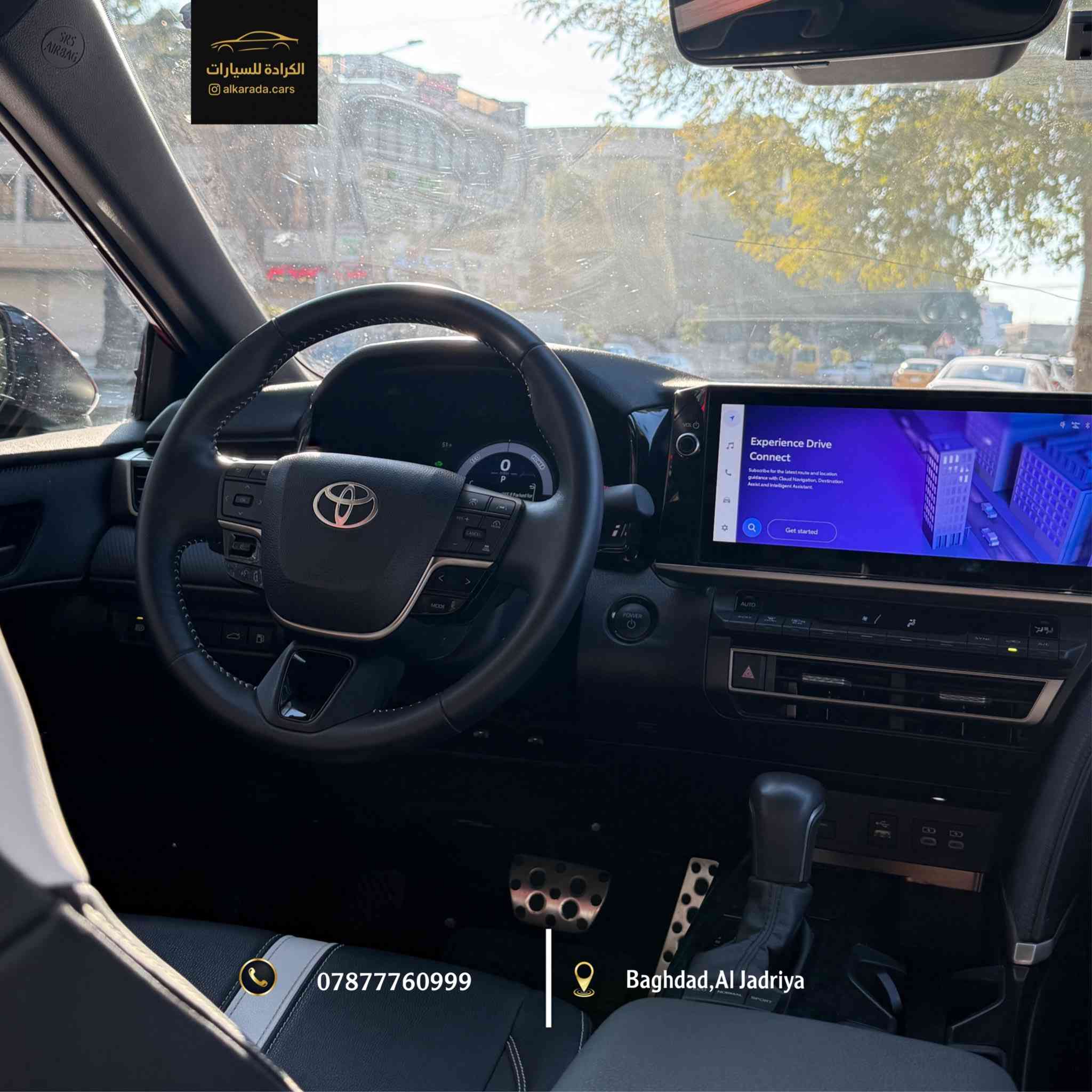 النوع:[toyota camry SE] 
_ الموديل: [2025]
_ الكيلومتر: [ 16,000km ]
_  وارد امريكي ضررها [ جاملخ + بنيد ] 
‏4T 1DAACK7 SU081183
_ الموقع: بغداد – الجادرية 
_ للاستفسار: ***********
