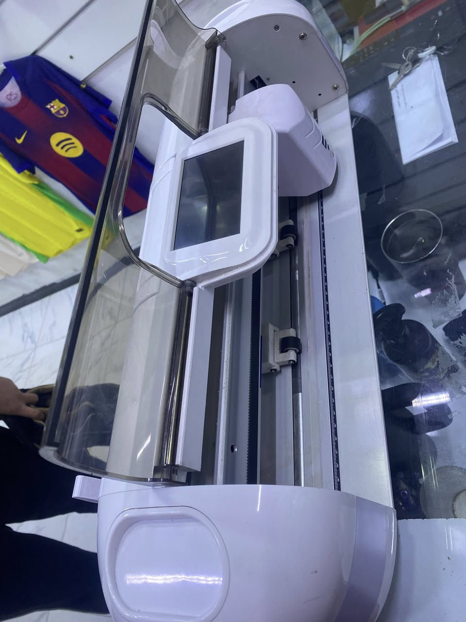 مكبس و كتر بلوتر و طابعه كانون للبيع بسعر مناسب
نظافه 100‎%‎ و بالشرط 

سبب البيع عدم التفرغ … 
توصيل لكل العراق مجاني 
***********
