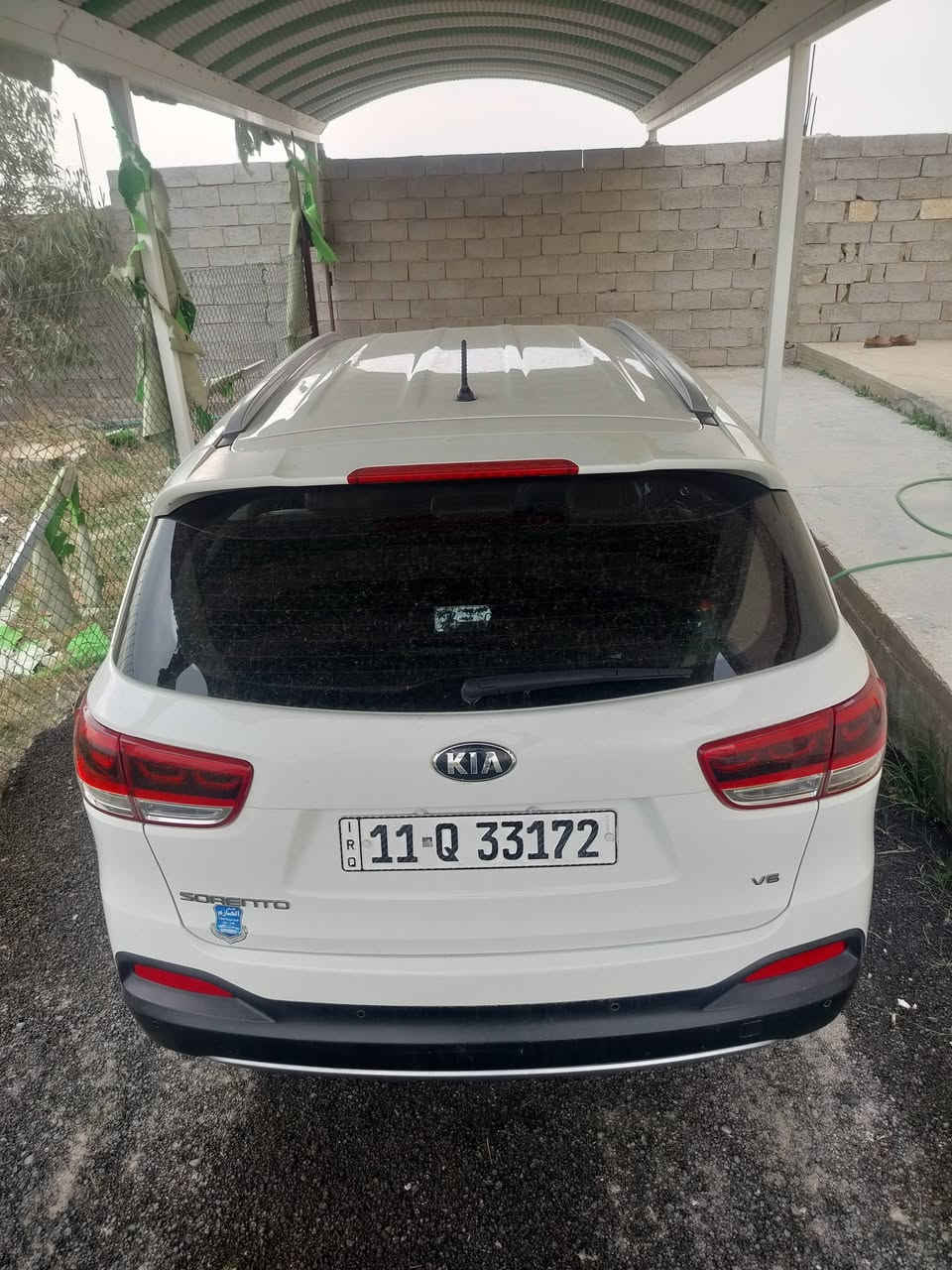 السلام عليكم سورنتو للبيع كما موضح بالصور / موديل 2016 / 6 سلندر/ فول مواصفات ما عدى البانوراما ضررها بطش قليل بمساحة قدم
بغداد / التاجي / السيارة بأسمي  السعر $ 195 / الهاتف***********
