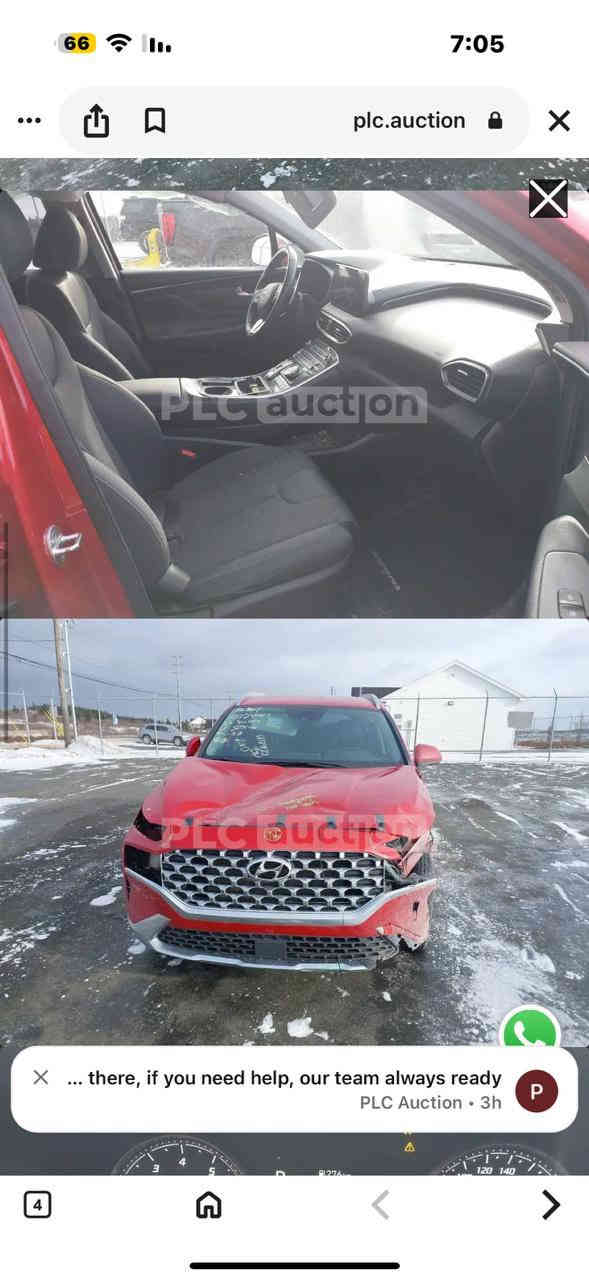 سلام عليكم هيونداي سنتافيا موديل 23 وارد امريكي رقم بغداد محرك 2500 
 تدفئه كشنات قياده ثاتيه تحديد مسار كشن 3 وضعيات باقي مواصفات معروفه حادثها سطحي جاملغ وبنيد  صور حادث وباقي تفاصيل كلها ذاكرها بلصور سعرها 21 وبيها مجال رقم بغداد باسمي  مكاني بغداد المنصور ***********
