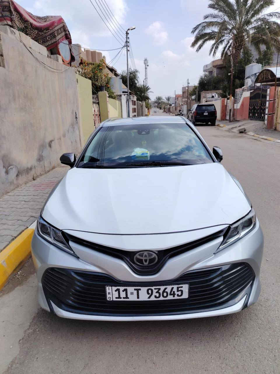 السلام عليكم البيع كامري موديل2018 رقم بغداد الجديد و بسمي السياره   حادث جاملغ وصندوك خلفي موصفات شاشة تحكمات ستيرن رادرات بدون يرباك حساسات مكان ديالى السعر 170 رقم ***********
