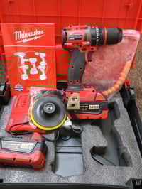 عدة دريل كهربائي من ماركة ميلووكي، موديل M88 بقوة 88V بتقنية اللاسلكي ...