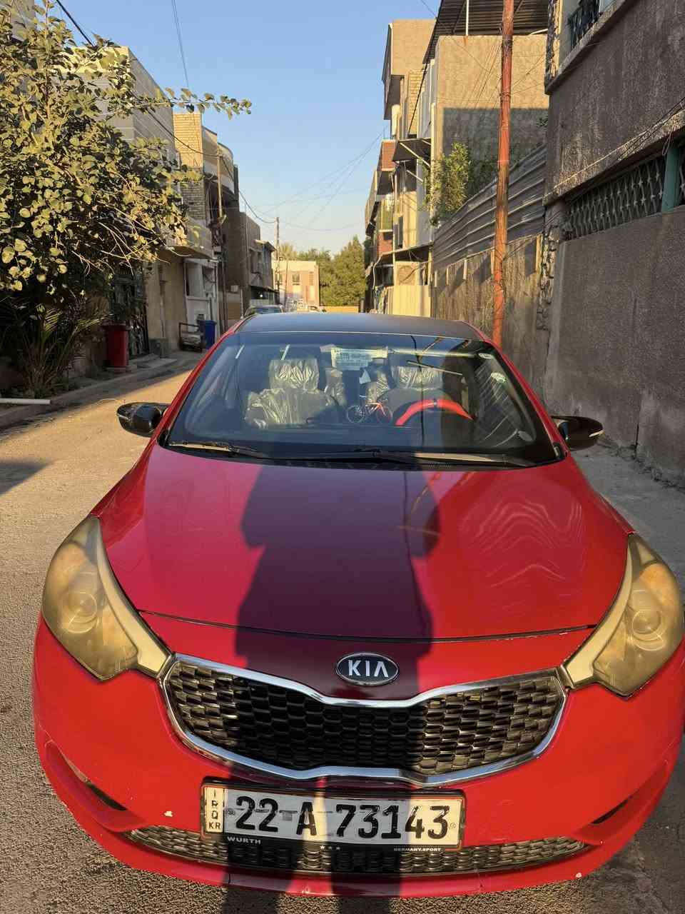 السلام عليكم شباب سيراتوا 2013 شكل ال 14
رقم اربيل الجديد باسمي 
مكينه 1600 
مواصفات كامره شاشه 
تحكم ستيرن 
كروس سرعه 
تبريد قطعتين 
ماشيه 185 
مكينه و كير ما مفتوحات 
بيها 3 قطع صبغ بدون دواخل ولا ايرباك
مكاني الطوبجي 
السعر 115 و بيها مجال قليل 
***********
غير متواجد على الفيس
