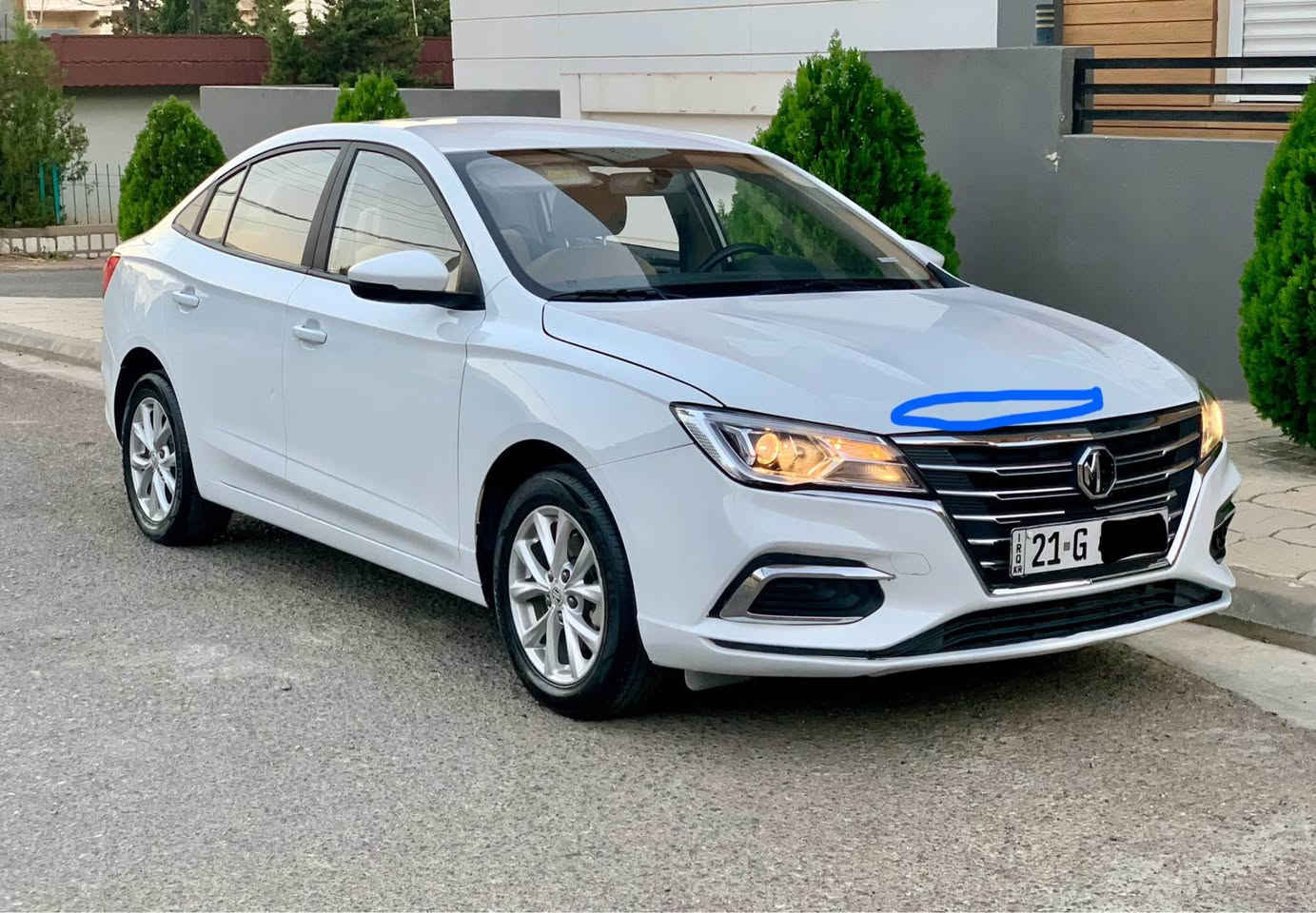 MG5 standard plus 2025 🇨🇳
❇️ستنادارد پڵەس- تەنها 16000 کم ڕۆشتووە بۆیاخ و تەرزەی نیە - کەمێک ساردی هەیە لە بۆنیدەکەی بێ ناوگرتن .
💯ئۆتۆماتیک-دوو مۆدی لێخوڕین-ئۆتۆ لایت -ویلکەپ-ناو زەرد-شاشە گەورە -كامێرا-تحدید سرعە ـ ڤۆلیۆم-ABS-تەبرید لەمس -ئاوێنە اشارە-حساس تایە - car play w android
💠 تاقم کوشنی تێگیراوە 
🕹️شوێن / سلێمانی 
☎️*********** السليمانية, العراق

