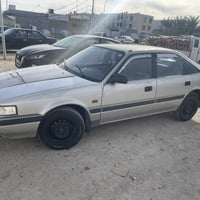 مازدا 626  كابريتر محرك 12 رقم بغداد مشروع وطني  سنويه 2030 سياره بلاد...