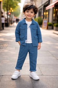 طقم ولادي 3 قطع • خامة اوربية • مقاسات 1-4سنين