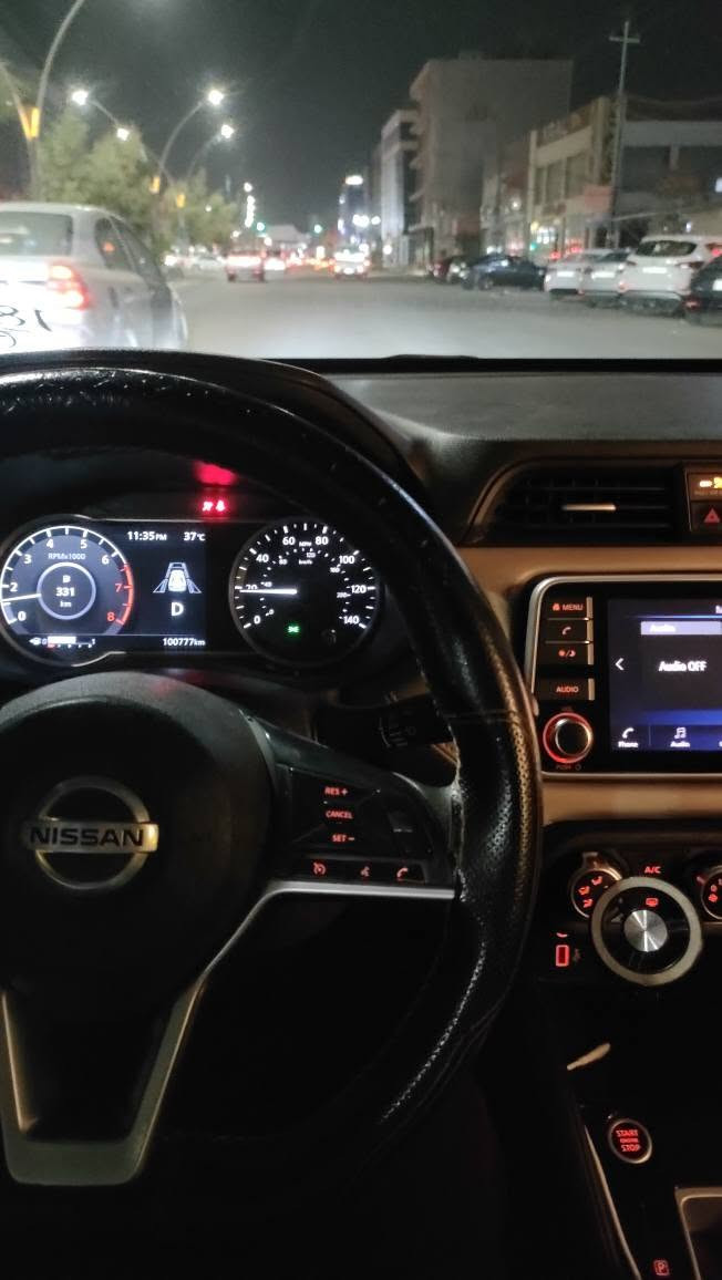 نيسان فيرسا sv2020
مواصفات ...
بصمه تشغيل 
تشغيل عن بعد 
رادر امامي 
رادار خلفي.حساسات خلفي 
رادار جانبي كلها شغال 
حجر بيئه موجود ماناقصها اي شي 
تخم تاير باتري 
محرك كير مامفتوح تبريد 
بطاقه بانزين 
رقم سنويه جديد بأسمي 
سعر 115 
*********** كركوك, العراق
