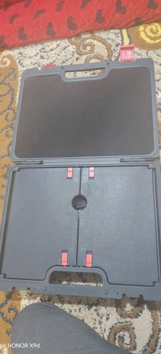 السلام عليكم جهاز لانج PRO3 V5 برو ثري الجيل الخامس الجهاز بحالة الوكاله عليه تحديث 3 سنوات مجاناً الجهاز خذيته الشهر 12 ومامستخدمه نهائياً فقط من دخلت دوره برمجه ماخذه 1100 دولار قفله 1000 دولار
وجهاز فحص ويرمجه الاطارات احدث جهاز ايضاً بحاله الوكاله غير مستخدم ماخذه 225 دولار رايده 160 دولار
وجهاز قطع الضفيره اصلي الوكاله ب35 الف قفل موجود نفسه تقليد 15اي استفسار ***********عنواني بصره قرب الكراج الموحد
