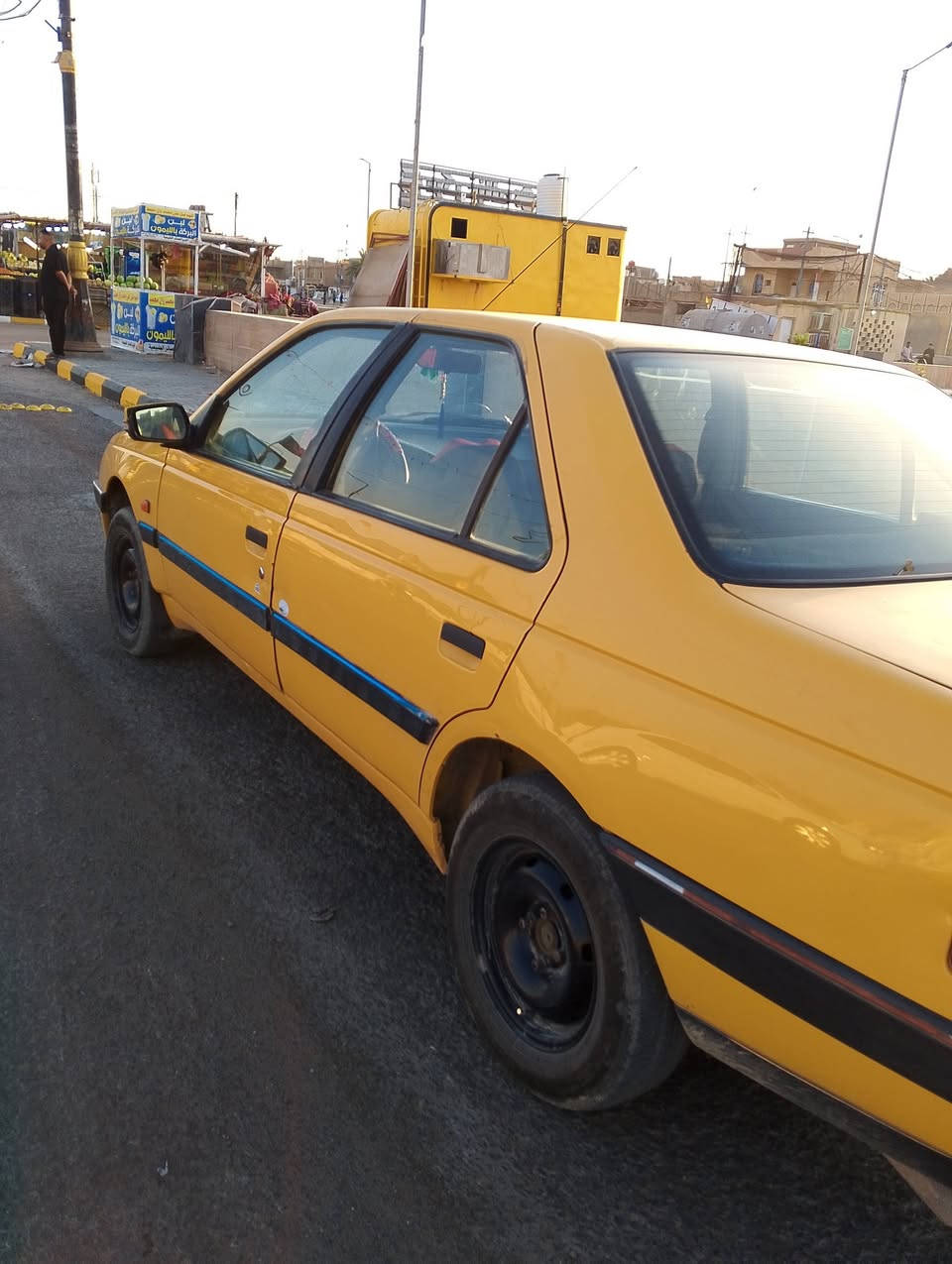 بيجو لميس رقم بغداد دولي مصفره هيئة وغرامات 
مكفوله من الحادث وصبغ والخياس مال جناي تخم تاير جديد السعر ( 26 )  ***********
