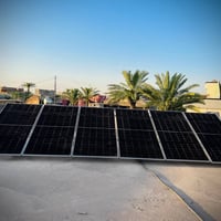 منظومة طاقة شمسية • الواح شمسية • بطارية ليثيوم • انفيرتر • طاقة متجدد...