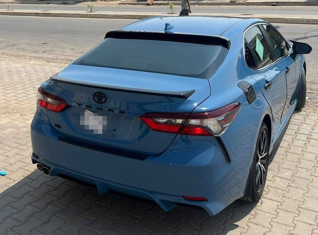 السلام عليكم

##مكلف بالنشر 

للبيع او المراوس حسب القناعة 

TOYOTA Camry Se plus 2024 

لون ازرق مميز 

وارد امريكي 

فول 1/1 للاخير 

رادارات

حساسات 

شاشة كبيرة 

كامرا خلفيه 

فتحة سقف

تطعيم بلاك اديشن 

لحاية وسبايدرات وكفرات اسود 

جامات اوتو 

ويل كب رياضي 

داخل مدوشم احمر كامل جديد 

السيارة مناقصة برغي مال جناي

كشنات كهرباء 

فول مواصفات للاخير 

رقم صلاح الدين دولي 

ضرر 3 قطع بونيد وجاملغ والباب معدل منو جزء بسيط 

بدون دواخل حادث صطحي 

السعر المطلوب 230 وبيها مجال 

للاستفسار ***********
