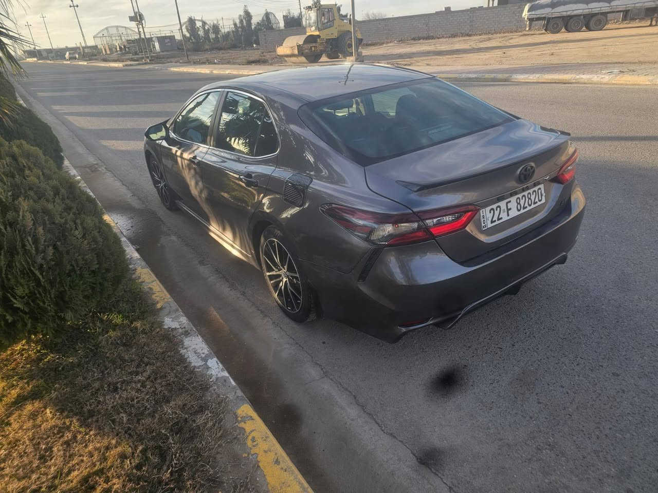 للبيع فقط بسعر مناسب جدآ 174 وبيها مجال بسيط كامري وارد امريكي لون نفطي موديل 2022 فئه SE نص فول ضررها جاملغ أمامي أيسر وبنيد صبغ وبارد قليل في قبق الصندوق فوق الرقم  السياره بدون لا شواصي ولا دواخل محرك كير صدر تايرات تبريد تدفئه كلها بشرط رقم اربيل الجديد ماشيه 70 السياره حلوه ونضيفه ومابيها اي نقص مال بيت تحويلها مباشر مكانها الانبار قضاء القائم
مكلف بالنشر ... للاستفسار الاتصال على الارقام فقط .. 
هاتف /  *********** اثير✅ 
           ‏‪077 3382 4838‬‏ اسيا ✅
