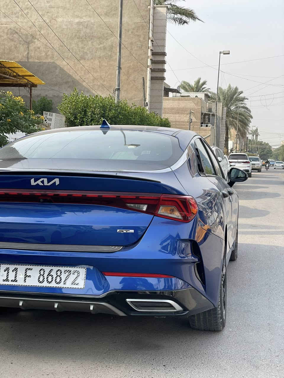 السلام عليكم k5 كي فايف وارد أمريكي جيتي لاين    موديل 2023 حادثها جانبي ارباك برده  السعر 183 مرقم بغداد الجديد باسمي 
تحويل ثاني يوم 
السياره دخول جديد 
عنوان بغداد شارع فلسطين 
رقم الموبايل ***********
رقم الشاصي مرفق
