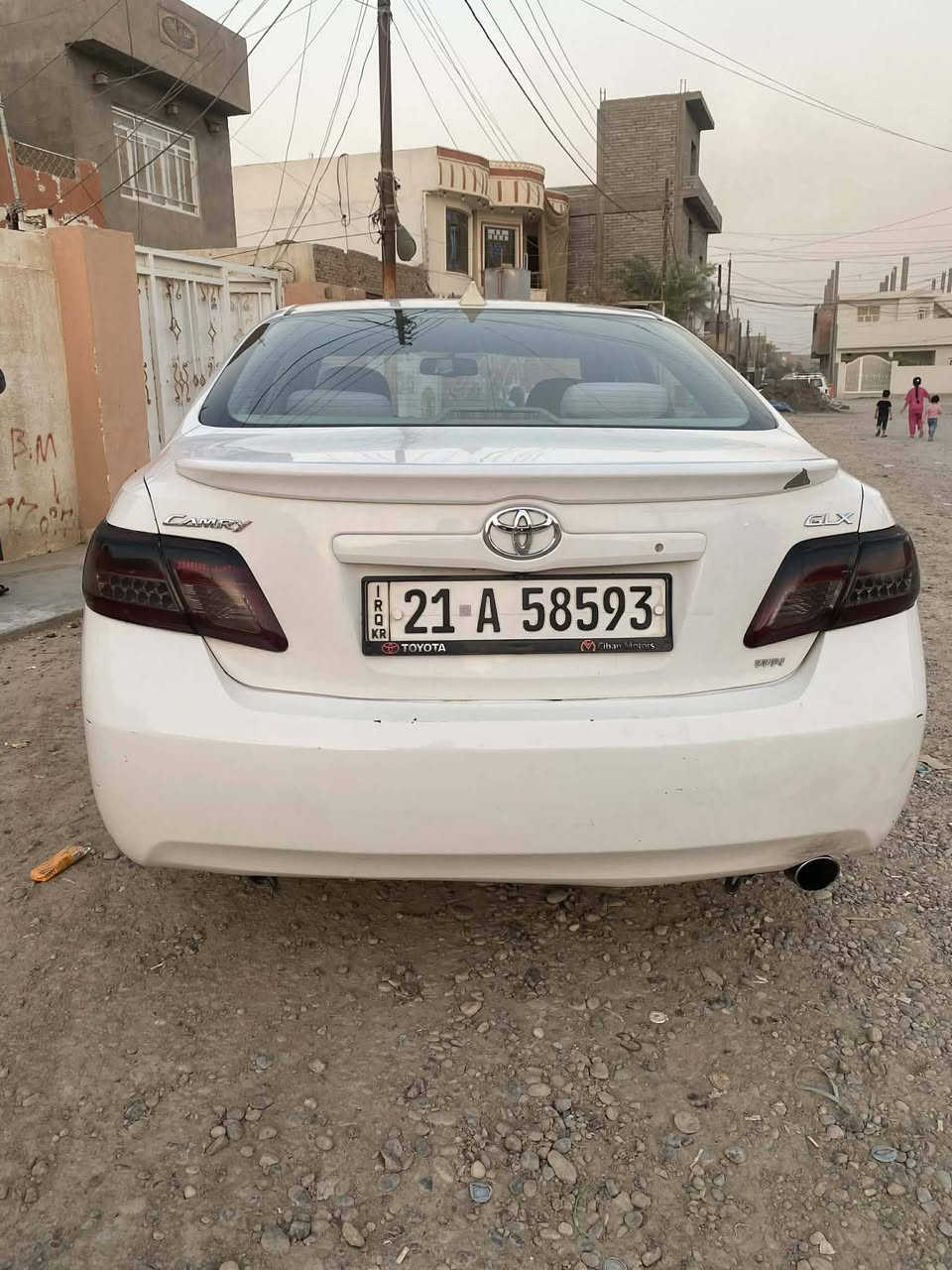 السلام عليكم 
كامري 2008 محدث 2011
كير محرك شرط تبريد 
سياره نقصها صدر 
اربع قطع بيها بدون دواخل 
شاشه كامراء 
السعر 90 
المكان سامراء التفاصيل مكتوبه


**إذا كنت صاحب هذا الإعلان وتريد حذفه لأي سبب، رجاءا أرسل رسالة إلى الدعم الفني**