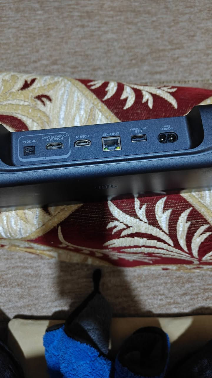 ساوند بار جي بي ال موديل 800 (720) واط مخرجين اج دي واي فاي بلوتوث داخلي اوبتكل نقص فقط ريمونت نظافة 98 بالميه السعر (550) نهائي اخوان يوجد توصيل لجميع المحافظات


**إذا كنت صاحب هذا الإعلان وتريد حذفه لأي سبب، رجاءا أرسل رسالة إلى الدعم الفني**