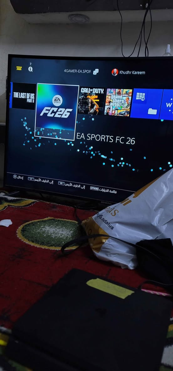 بلي فور مهكر جديد مكفول من العطل والفتح سعره ٢٤٠ وبي مجال مستعجل ع بيع عندي قسط مكتنب بغداد الشعب ملحقاته (يدة وايرات تشغيل وشحن يدة كاملات) Colombo, Sri Lanka


**إذا كنت صاحب هذا الإعلان وتريد حذفه لأي سبب، رجاءا أرسل رسالة إلى الدعم الفني**