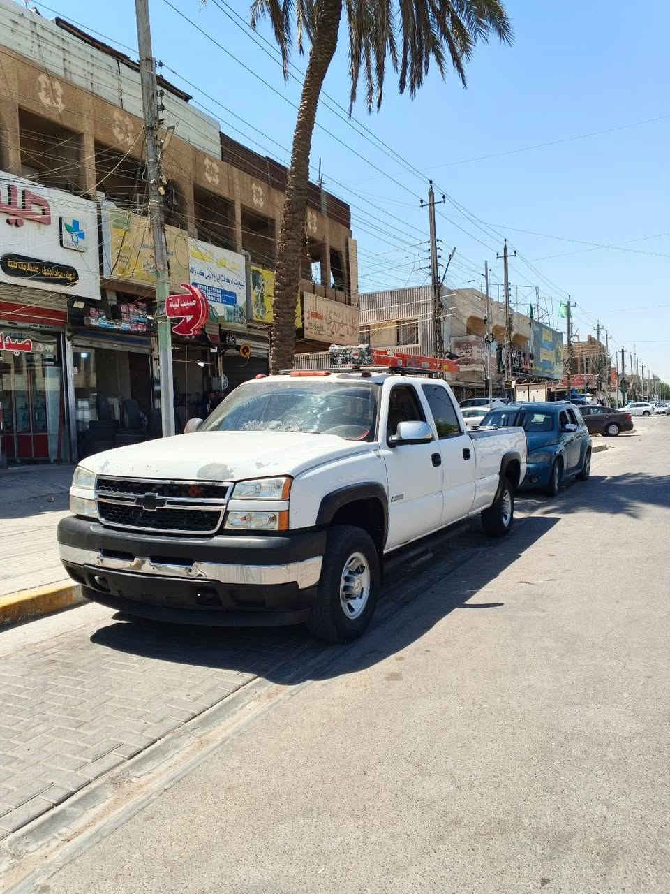 السلام عليكم
سلفرادو ٢٠٠٦ فحل مزاد وزارة الداخلية
السيارة مكفولة من الصبغ كاملة نكرة سلف
السعر ٦٥ وبيهة مجال بسيط عنوان بغداد
***********
