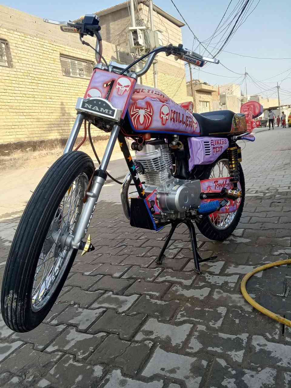 سلام عليكم شباب دراجه للبيع نوع نامه موديل 2023السعر خاص مكاني نجف ناحيت الرضويه ***********
