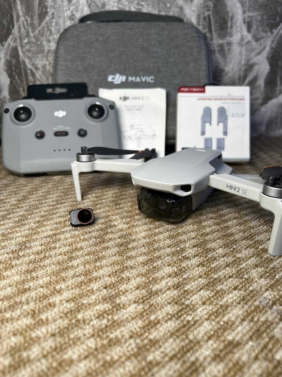 Dji mini 2 se
قطعه نظفه 99 بلميه فقط فحص بطاريات 2 وجنطه وفلتر 
ورام اصلي وركايز مكاني بغداد توصيل موجود فقط بتحويل عربون كاتعرفني اسئل عندي مكاني بغداد مدينه الصدر 
*********** والسعر خاص او الاتصال
