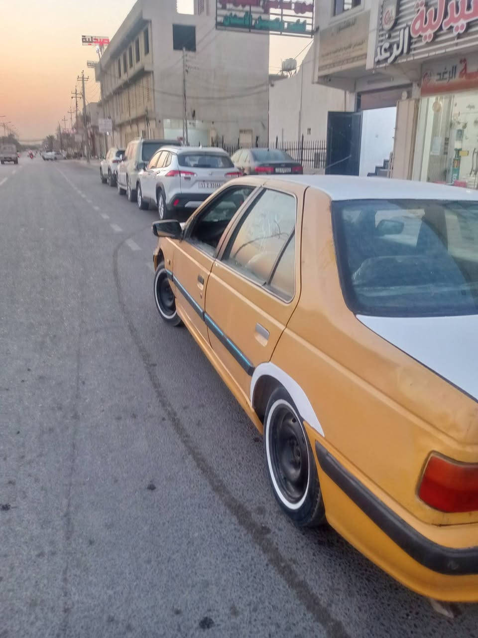 سلام عليكم بيجو بارص للبيع مديل 15رقم بغداد الدولي جاهزه كير ومكينه وحداديه وتبريد
مكاني كربلاء المقدسة مصفر هيئه وغرامات 
***********
