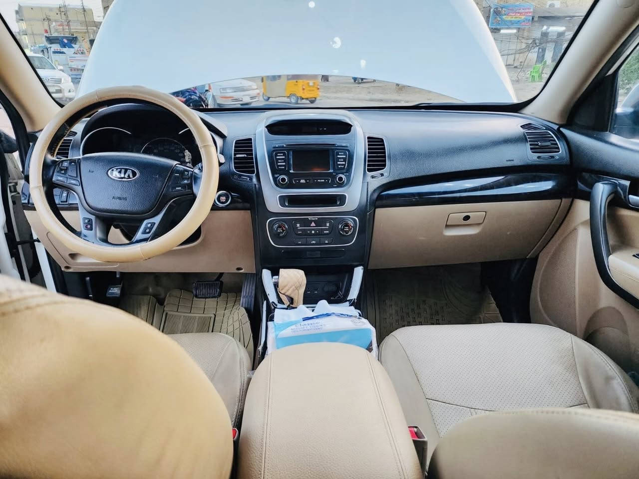 كيا سورنتو خليجي 2015
تبريد 3 قطع

كشن كهربائي

تايرات صار شهر مشدودة 

حدادية فول شركة موبس

مكفولة من الضربة كفالة عامة السيارة

كير ومحرك مكفول 

6 سلندر 

ماشية 240

7 راكب 

رقم بغداد الماني 

بصمة 

مراية شفط

سيارة باسمي تحويل ثاني يوم

السعر 198 وبيه مجال 

موجود اتصال و واتساب ***********
