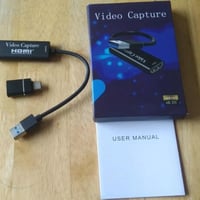بطاقة التقاط فيديو • محول HDMI-USB • دعم 4K/1080P