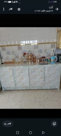 كاونتر ٢م • جديد • شارع الوكفه