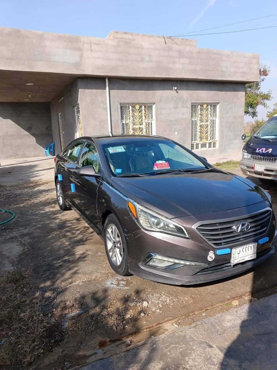 السلام عليكم سوناتا موديل 16 للبيع امريكيه بها قطعه واحده فقط مكان السياره بغداد ابو غريب ***********
