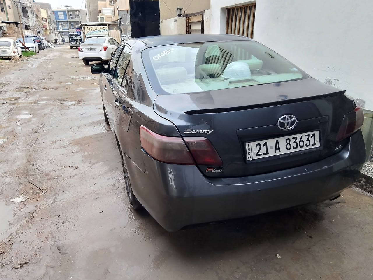 السلام عليكم

كامري للبيع موديل 2007 
وارد امريكي
محرك 4 سلندر 2400
تحكم استيرن
كشن كهرباء
ويل افلون
لايت Led
سيارة حلوة وجاهزة
رقم جديد سنوية جديدة باسمي
رقم سليمانية تحويل مباشر

سعر 88 $
بغداد العامرية 
***********
