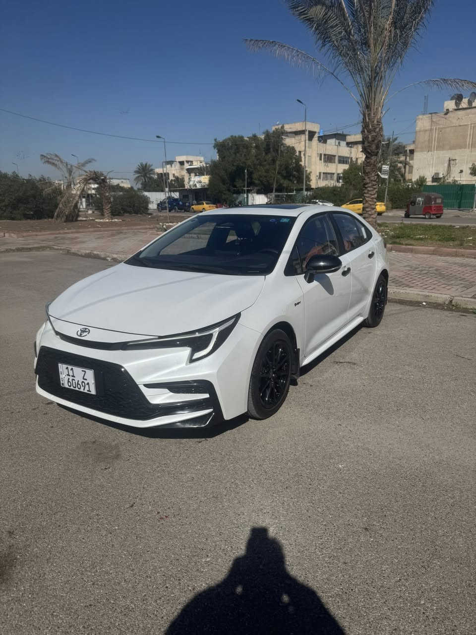 السلام عليكم 
كورلا بلاك S موديل 2025 ماشيه 3000
بااسمي تحويل ثاني يوم 
السعر 162 
***********
