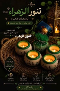 تنور الزهراء • تنور • حجز تنور • تجهيز طعام • مأكولات محرم • محرم وصفر