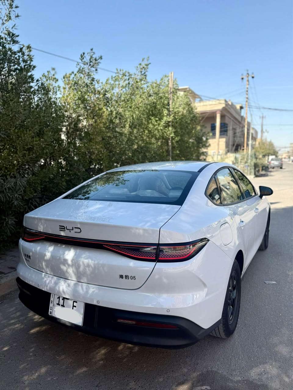 للبيع byd سيل 5 2025
ابيض وداخل ابيض جلد 

غراض كاملة ماسحات وكاعيات وشاحنة الاصلية 
عداد المسافة 1700 كيلو على الهايبرد 
الكلي ٣٠٠٠فقط 
تفويله تمشي 2100km
السعر 119
مرقمة بغداد كامل تحويل مباشر 
العنوان بغداد الدورة شارع ٦٠ 

الاتصال على الرقم  
*********** يوجد واتساب بغداد, العراق
