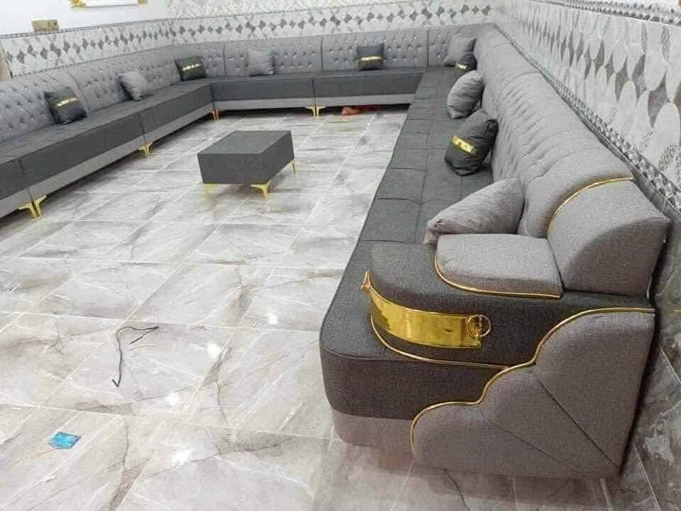 بسم الله ماشاء الله ❤️
عرض خاص ديوان حرف ال بطول ٧ مترات ١٠ مقاعد بسعر ٤٠٠ الف فقط 😍 ٤٠٠ الف فقط ❤️
مع كوشات وطبله هديه 🌹
وتوصيل مجاني داخل الفلوجه فقط 
يتميز شغلنه بمواد درجه اولى ويكون اختيار الألوان والموديلات حسب ذوقك 
١. بلوك ١٦ ملم👌
٢. سفنج مميز اول👍
٣. قماش مبطن الثخين
الضمان ٣ سنوات من تاريخ الاستلام 
كل ماعليك التوصيل مع صفحه نجارة ودوشمة تبارك الرحمٰن
او الاتصال على الأرقام التاليه  *********** _***********_*********** 
#اكمل اناقه بيتك مع ملوك الدوشمه👌👍
