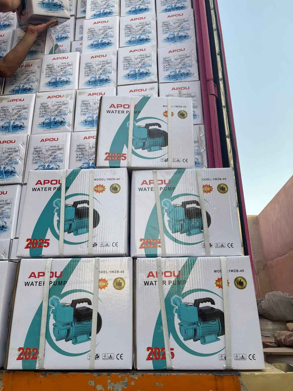 جمله فقط 🔥 تم وصول ماطور ماء نحاس وفافون 
♦️النحاس  3/4  JUSURl سعر الجمله 38,000  شرط ملف نحاس  الكارتون  4 قطعه الكارتون 152,000  وتوصيل  مجاني🚚 

♦️الفافون  3/4  APOU  سعر الجمله 34,000 ملف  فافون 
الكارتون 4 قطعه الكارتون 136,000 وتوصيل  مجاني 🚚
 
للحجز ارسل عنوانك ورقمك ✅
للتواصل *********** واتساب 📞
رابط كروب التلكرام 

https://t.me/KIOWIOQ1212
